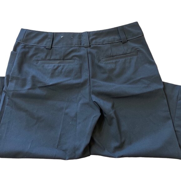 Apt. 9 Ava Black Cropped Dress Pants Womens Size 6 Comfortable Stretch Fabric Ba - Picture 3 of 6